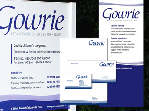 Gowrie Branding Collateral